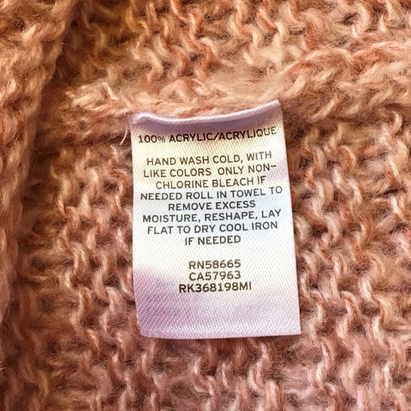 Susina Pink Tan Chunky Pullover Sweater NEW - Picture 4 of 6